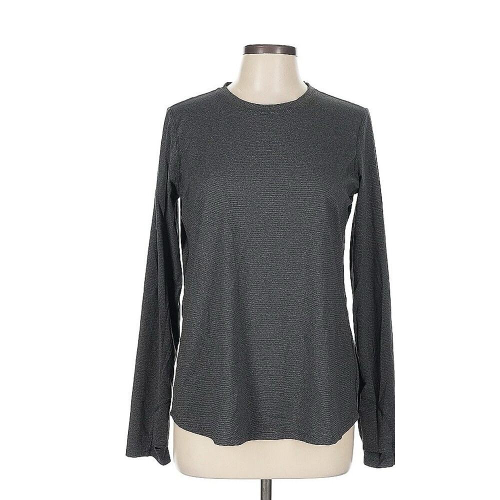 Zella Long Sleeve Grey Top Size M